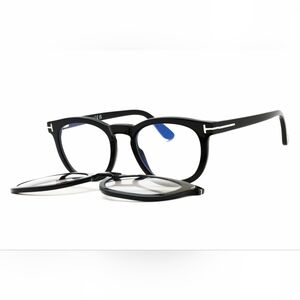 NWT, Tom FordF T5993-B, Size50X21X145, Round Eyewear Frame For Men